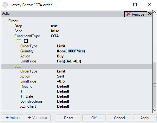 Hotkey Editor - Orders - OTA - optional